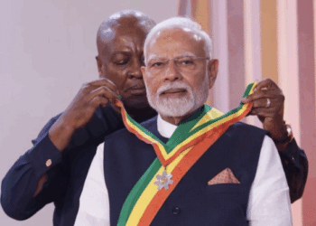 Mahama honours Indian Prime Minister Modi with Order of the Star of Ghana